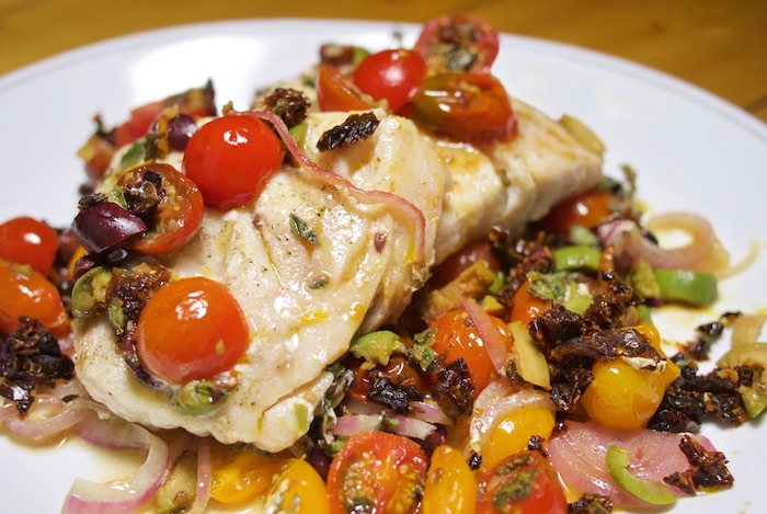 Grilled Mediterranean Sea Bass